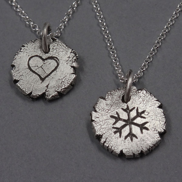 Fragment Symbol Pendant in Sterling Silver -Limited Edition