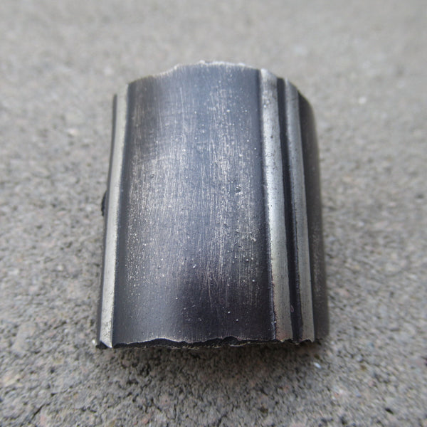 Road Fragment Ponytail Holder in Sterling Silver - Own the Road - PartsbyNC Industrial Jewelry