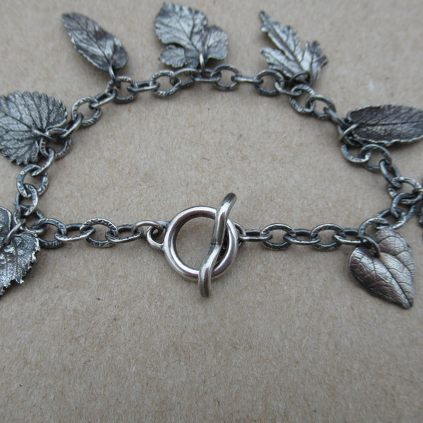 Toggle Clasp Leaf Bracelet from PartsbyNC
