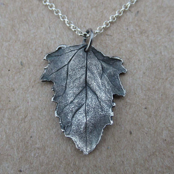 Garlic Mustard Leaf Pendant from PartsbyNC