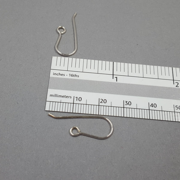 1in Sterling Silver Earwires from PartsbyNC