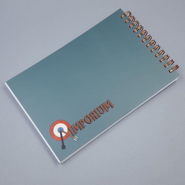 Teal Everyday Sketchbook by Aimporium