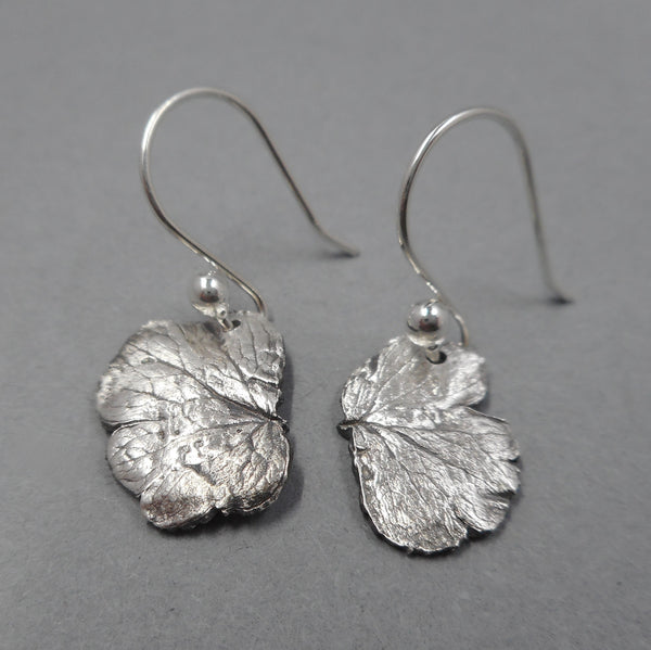 Fine Silver Columbine Earrings From PartsbyNC