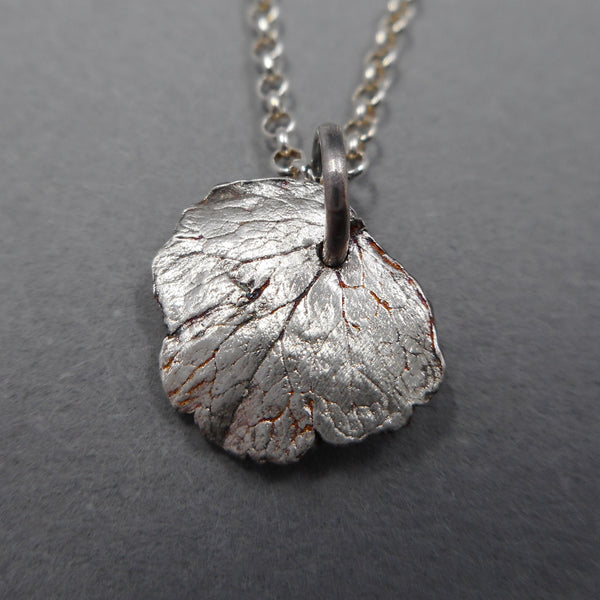 Fine Silver Columbine Pendant in Fine Silver From PartsbyNC