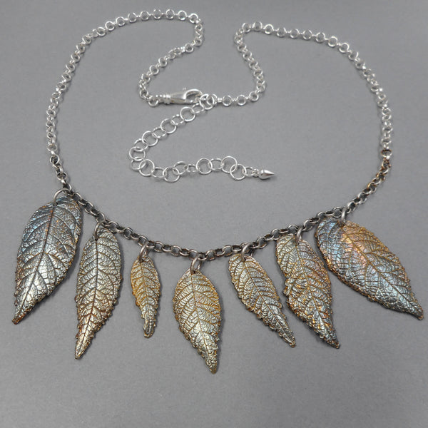 Eco-Friendly Botanical Walnut Tree Necklace from PartsbyNC
