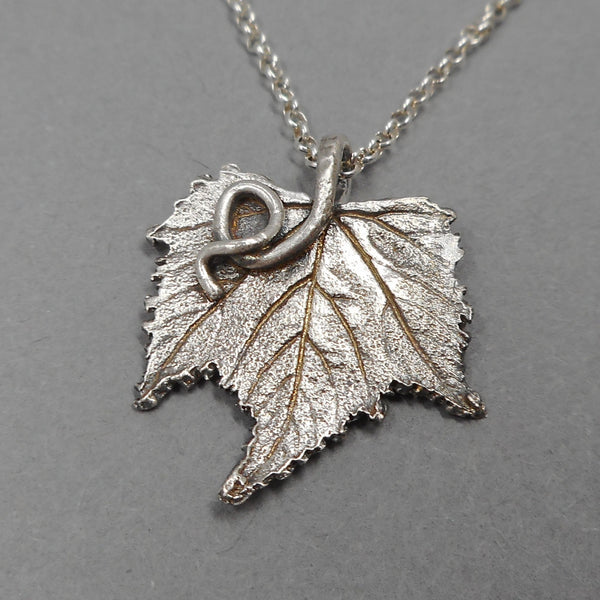 Botanical Grape Leaf Pendant from PartsbyNC