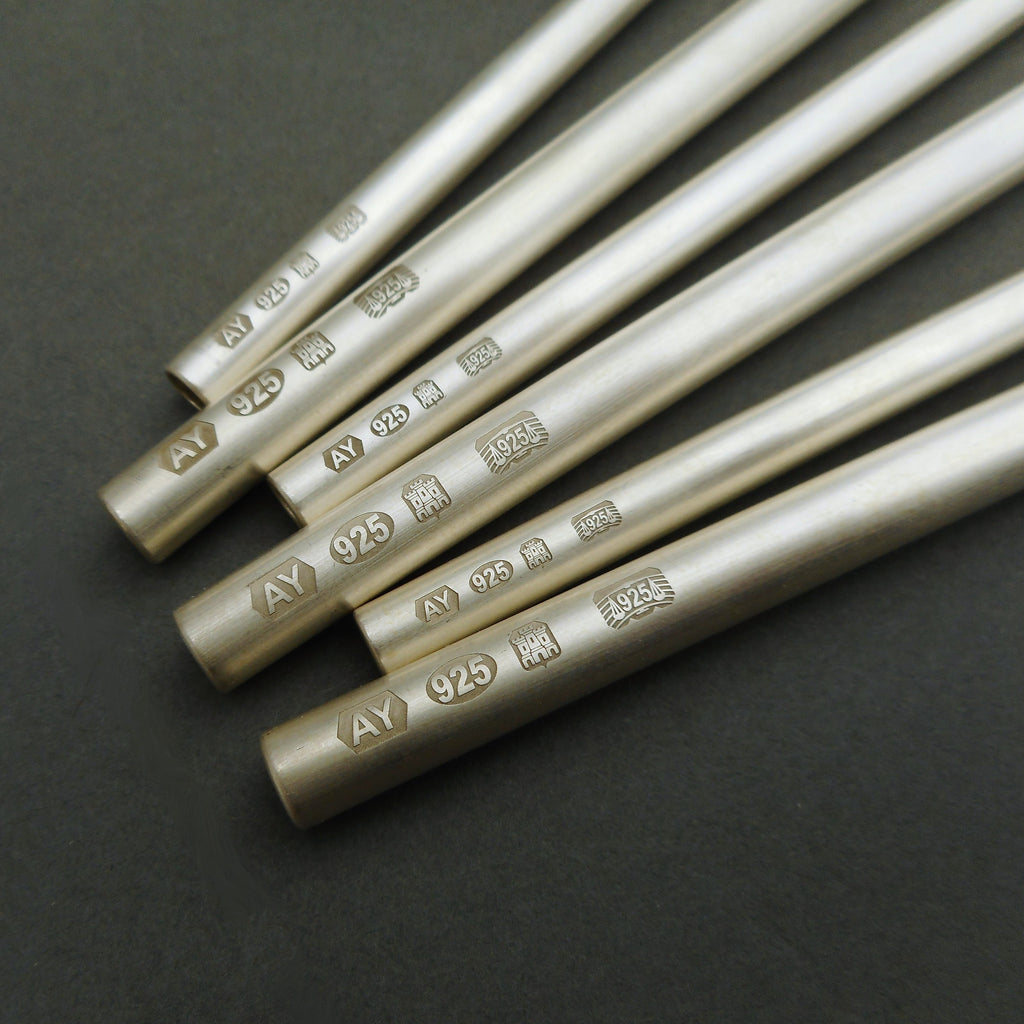 Sterling Silver Cocktail Straws