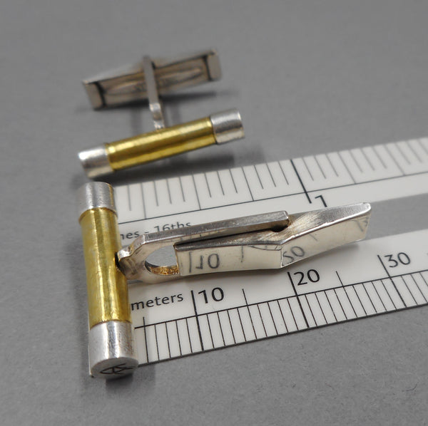 Size of Cuff Links from The Fuse Collection by PartsbyNC