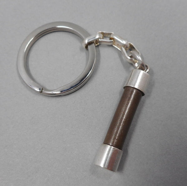 Fuse Key Chain in Sterling & Fine Silver from PartsbyNC