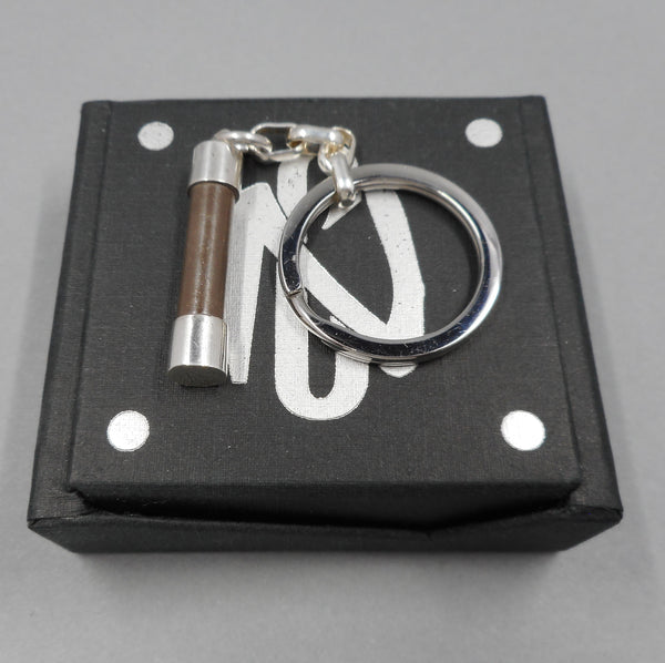 Fuse Keyring on Top of Gift Box from PartsbyNC