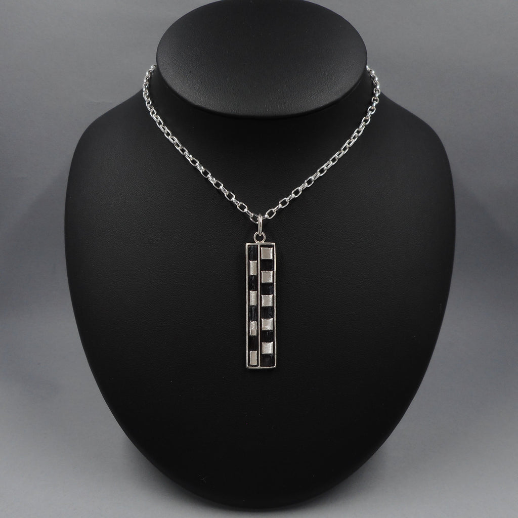 Photo Scale Pendant in Fine Silver