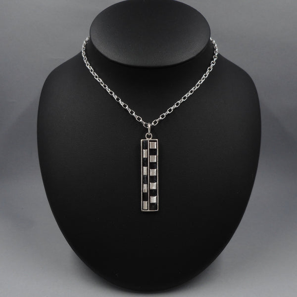 Photo Scale Pendant in Fine Silver