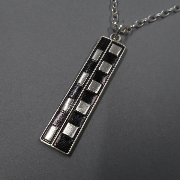 Photo Scale Pendant in Fine Silver