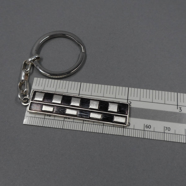 Photo Scale Keychain in Fine Silver