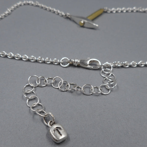 Sterling Silver Chain & Extender from Forged Mettle Jewelry