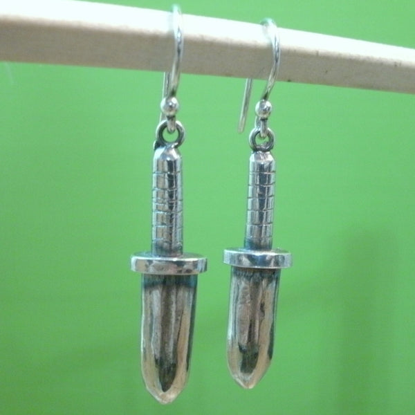 Knife Dangle Earrings from PartsbyNC