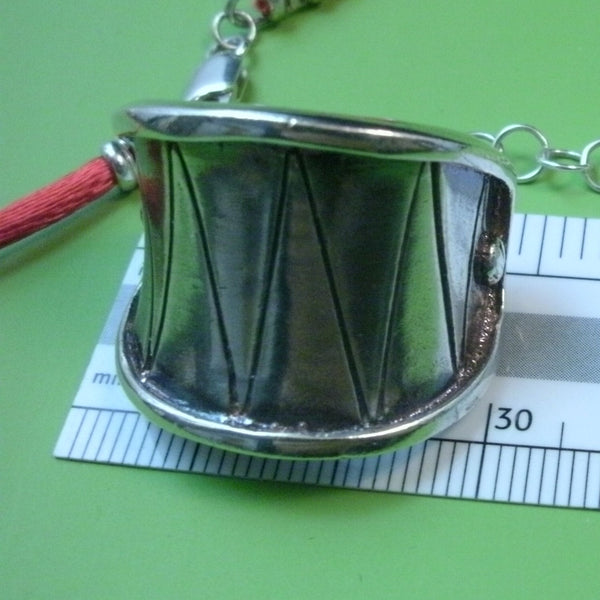 Booby Trap Pendant in Sterling Silver - PartsbyNC Industrial Jewelry