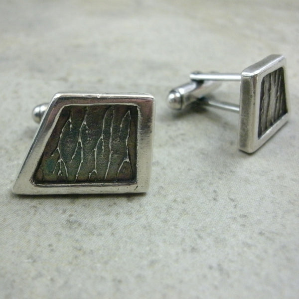 Geometric Cuff Links  from PartsbyNC