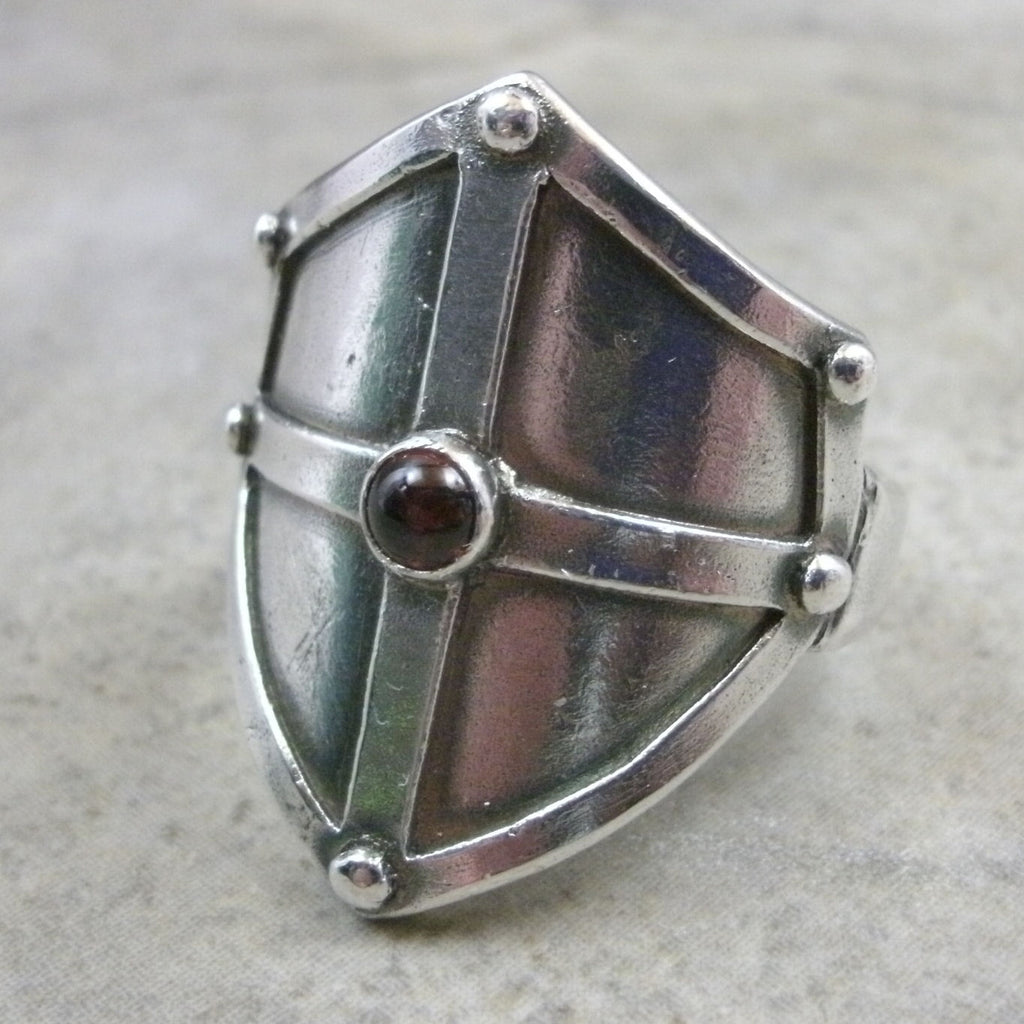 Shield Statement Ring from PartsbyNC