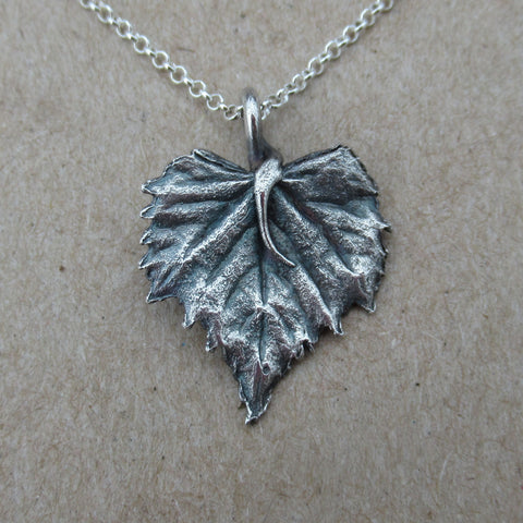 Grape Leaf Pendant from PartsbyNC