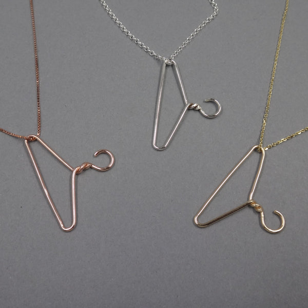 Coat Hanger Womens Right Necklace - PartsbyNC