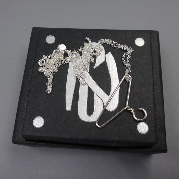 PartsbyNC Gift Box included with Silver or Gold Hanger Pendant