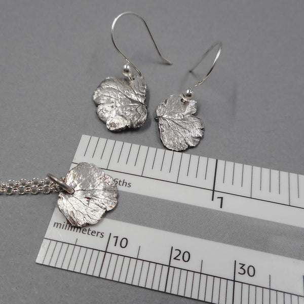 Tiny Sweet Fine Silver Jewelry Set From PartsbyNC