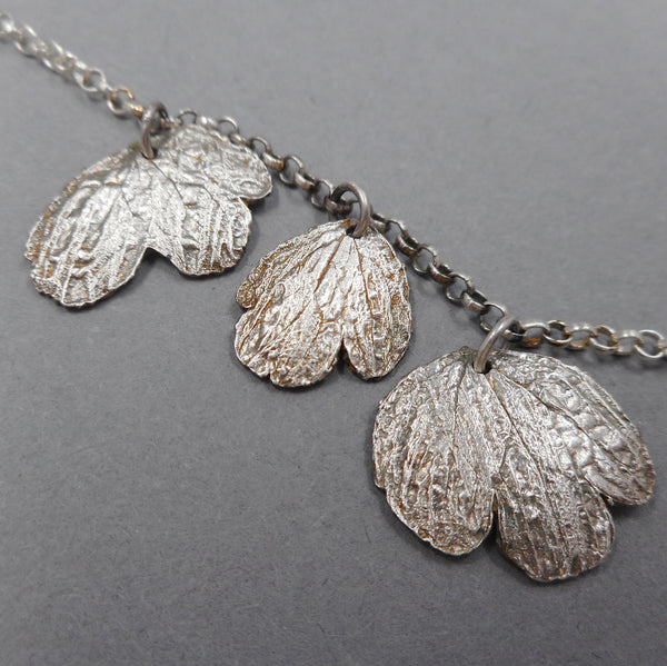 3 Leaf Charm Necklace from PartsbyNC