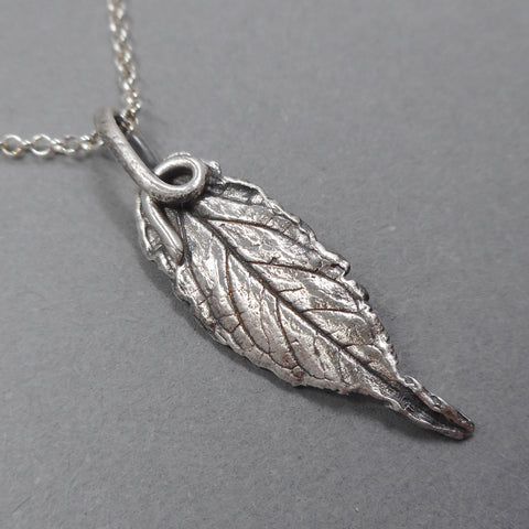 Fine Silver Black Swallow-Wort Pendant from PartsbyNC