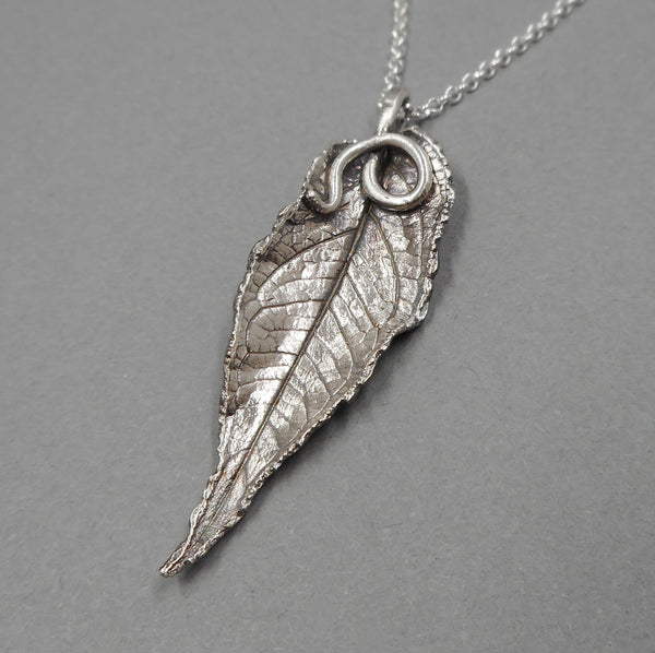 Fine Silver Black Swallow-Wort Pendant from PartsbyNC