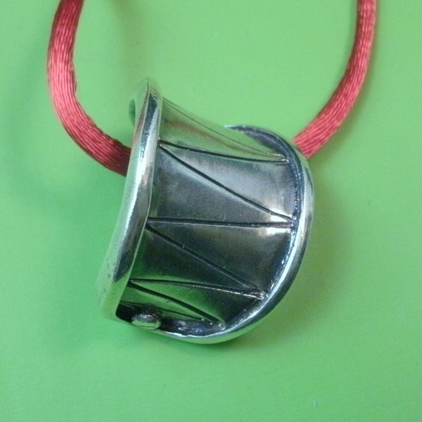 Booby Trap Pendant in Sterling Silver - PartsbyNC Industrial Jewelry